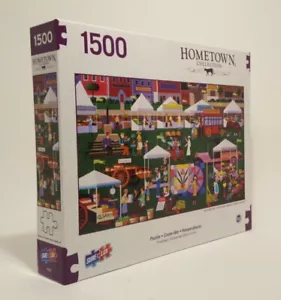 Rompecabezas Sure-Lox Art Hometown Collection Farmers Market 1500 piezas NUEVO Sellado - Imagen 1 de 7