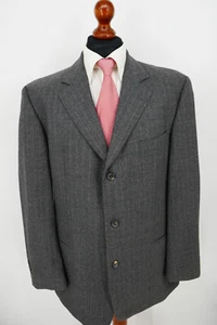 Hugo Boss Sakko Gr.54 Schurwolle Kaschmir Grau Black Label Top Zustand - Bild 1 von 9