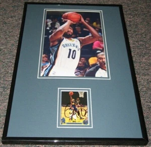 Gilbert Arenas Signed Framed 11x17 Photo Display Grizzlies - Picture 1 of 2