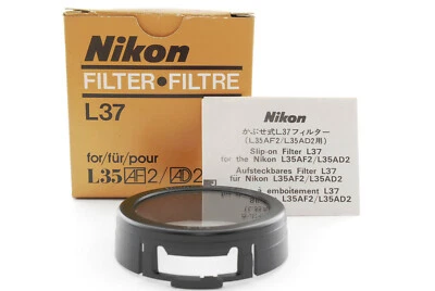 *UNUSED Boxed* Genuine Nikon Filter L37 for L35 AF2 or L35 AD2 From Japan 815664 - Image 1 of 4
