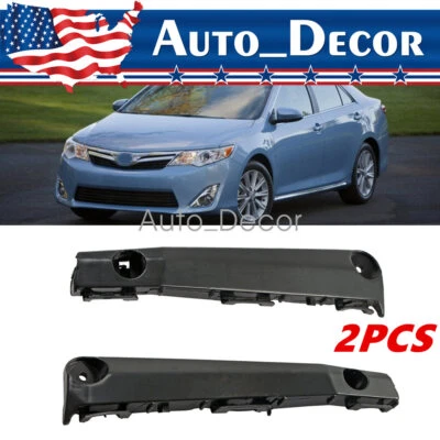Se adapta a soportes de retención de parachoques delantero Toyota Camry 2012 2013 2014 2 piezas Foto 1 de 4