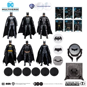 Figurine McFarlane DC Multiverse Batman Ultimate Movie Collection confezione da 6 pezzi in magazzino - Foto 1 di 22