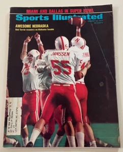 Vintage Sports Illustrated January 10, 1972 Nebraska Alabama GC! - Bild 1 von 1