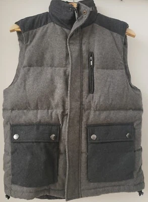Armani Exchange Wool Blend Down Vest Jacket (size small) - Image 1 of 4