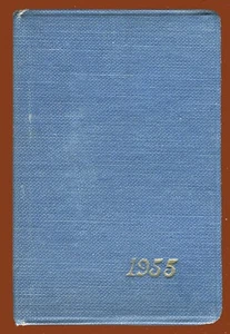 #62785 Atenas Grecia. Tienda ΒΙΒΛΙΟΧΑΡΤΕΜΠΟΡΙΚΗ. Calendario-libro de 1955 - Imagen 1 de 4