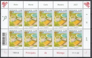 Monaco.2023. Rolex monte Carlo.Tennis Cup MS.MNH - Picture 1 of 1