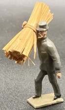 CGB Mignot Confederate Soldier Painted Metal Made In France Vintage Mc9E.1