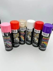 COLOR HAIR SPRAY SPRAYS ON - SHAMPOOS OFF - Picture 1 of 7