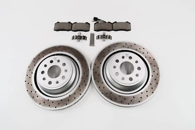 Maserati Quattroporte GTS 3.8 V8 rear brake pads & rotors - Imagen 1 de 4