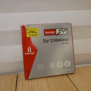 Vintage NOS Sealed - Iomega Zip 250MB Single Disk - Picture 1 of 3