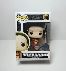 Rhaenyra Targaryen Pop 06 Diamante Brillo - Casa del Dragón Funko Pop! 2022 - Imagen 1 de 6