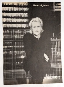 HOWARD JONES / 1980'S MAGAZINE FULL PAGE PINUP POSTER CLIPPING (3) - Picture 1 of 1