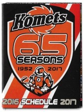 2016-17 Fort Wayne Komets ECHL Hockey Schedule !!! OPS