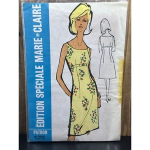 Vintage Les Patrons Marie Claire Elegance de Paris Muster 3252 Sommerkleid - Bild 1 von 2