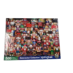 Springbock Puzzle Weihnachten Nussknacker Sammlung 500 Teile 34-01567 versiegelt - Bild 1 von 3