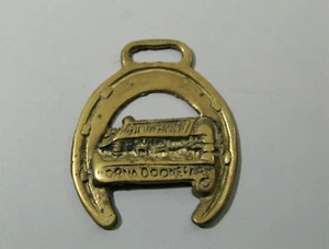   ANCIENNE DECORATION DE HARNAIS POUR CHEVAL, laiton, Angleterre, horse brass - Photo 1/1