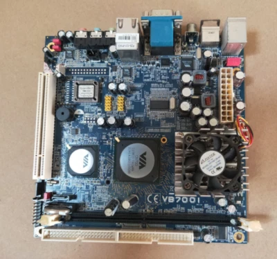 VB7001  VB7001AG mini-ITX  16000AG DDR2 VIA Motherboard - Image 1 of 3