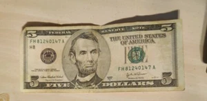 2003A Series $5 Note Vintage - Picture 1 of 2