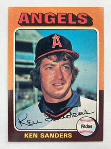 1975 Topps #366 Ken Sanders (California Angels) - Picture 1 of 2