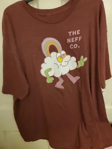 The Neff Co T-Shirt - XXXL - Cloud and  Rainbow - Picture 1 of 2