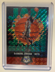 2019-20 Panini Prizm Mosaic DeAndre Jordan Green Jam Masters SP #3 Brooklyn Nets