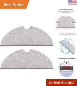 High-Quality Replacement Mop Cloth Set for S6, S6 MaxV & Q8Max Robot Vacuum - Picture 1 of 8