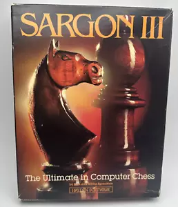Sargon III Computer Chess1984 Hayden Software for Apple Macintosh 128K - Picture 1 of 12