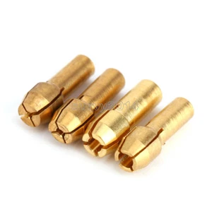 4PCS Rotary Multi Tool Collet Nut Kit for Mill 1.0/ 1.5/ 2.35/ 3.2MM - Picture 1 of 5