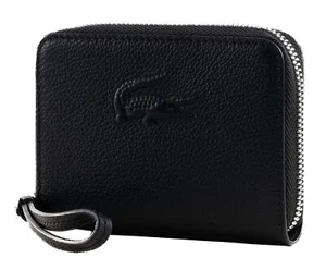LACOSTE monedero City Court Zip Coin Wallet XS Noir - Imagen 1 de 4
