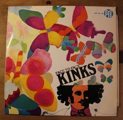 Kinks, face to face, vinyl LP. Spanish original mono. - Image 1 of 3