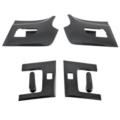 Carbon Fiber Interior Door Handle Bowl Cover Trims For Honda Odyssey 2016~2019 — 第 1/4 张图片