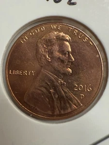 2016 D Lincoln Penny, P640 - Picture 1 of 2