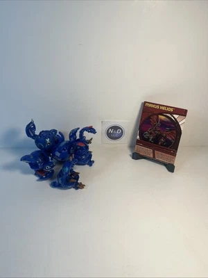 Bakugan Maxus Helios 7 In 1 (Custom Aquos) W/Card VERY RARE - Image 1 of 4