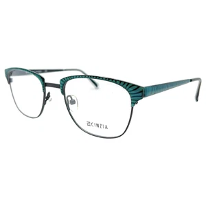 CINZIA - CIN5069 C2 51/19/140 - EISENGRAU/CYANGRÜN NEU Original BRILLE - Bild 1 von 2