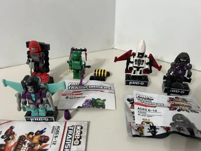 Kre-o Transformers - Kreo Figure Lot - 5 Mini-figure Minifigs - Image 1 of 4