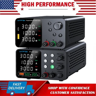 Lab Power Supply DC Adjustable 0-30/60/120V Veriable 0-3/5/10A Internal Memories - Image 1 of 4