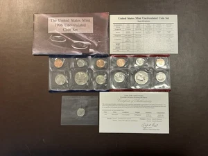 1996 Uncirculated Mint Set w/1996W 10c, OGP - Picture 1 of 1