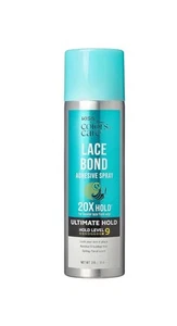 KISS Colors & Care Lace Bond Wig Adhesive Spray Ultimate Hold 11.1 Oz. Xposted - Picture 1 of 6