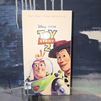 Toy Story 2 VHS Tape Academy Screener 1999 Animation FYC Promo RARE - Image 1 of 4