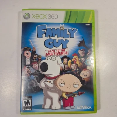 Family Guy Back to the Multiverse (Xbox 360, 2012) Completo Probado en Caja Original Foto 1 de 4