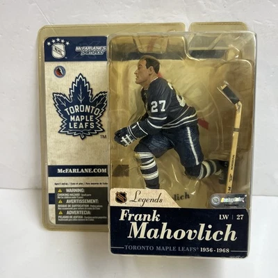 McFarlane 2004 Frank Mahovlich Toronto Maple Leafs NHL Legends series 1 - Image 1 of 2