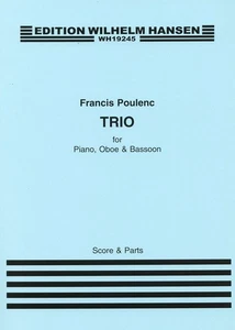 Poulenc : Trio pour hautbois, basson et piano / Wilhelm Hansen - Photo 1/1