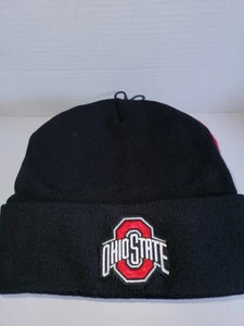 Ohio State OSU Buckeyes Cuffed Knit Winter Fleece Lined Beanie Hat Unisex Adult - Picture 1 of 2