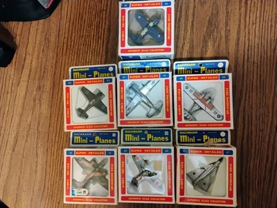 Bachmann Mini Aviones Lote de 7 Aviones 55 63 66 14 49 44 41 Foto 1 de 2