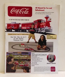 2003 K-Line Electric Trains Coca-Cola Brand Model Train Catalog - Picture 1 of 7