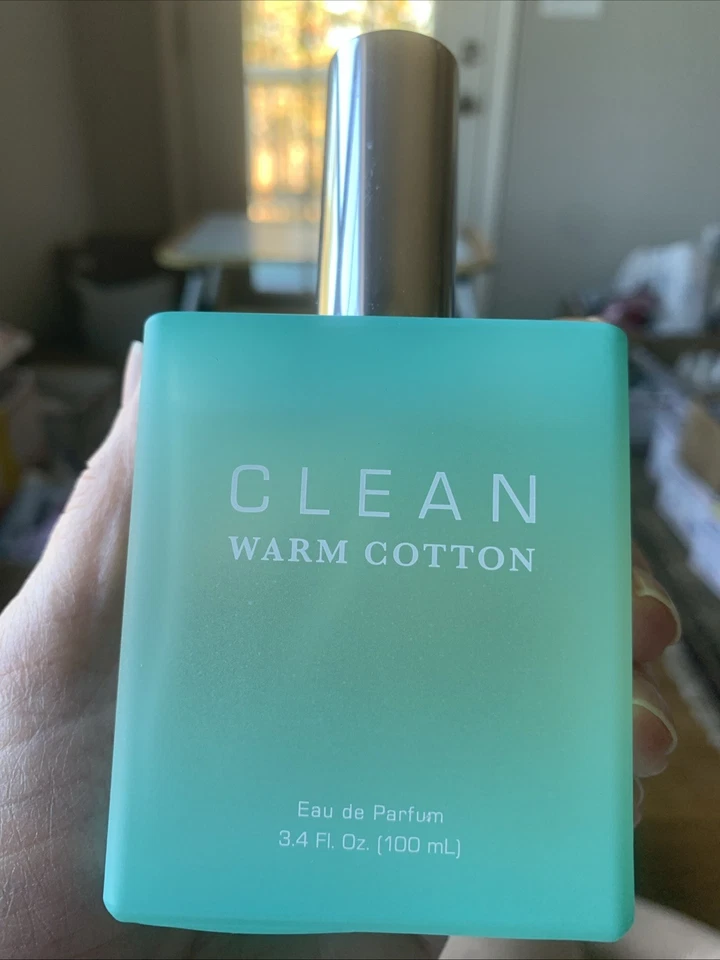 3,4 oz-grande-limpio clásico-algodón cálido-eau de parfum spray-huele increíble Foto 1 de 4