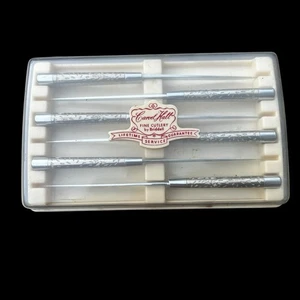 Vintage Carvel Hall by Briddell Besteck Steakmesser Set - Cut Out Griff Design   - Bild 1 von 6