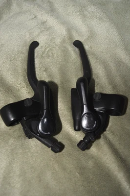 Palancas de cambio de freno vintage Shimano Exage SLR BL-M451 22,2 mm MTB Japón 6 velocidades Foto 1 de 4