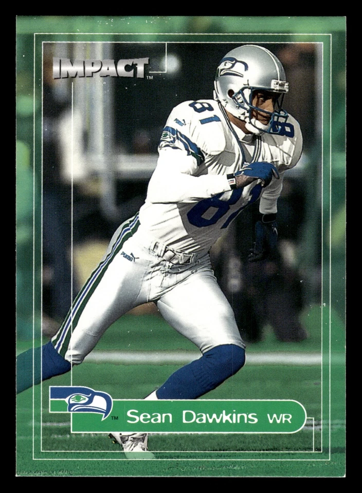 Sean Dawkins 2000 Impact #136 Seattle Seahawks - Image 1 of 2