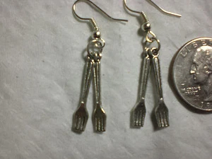 Twilight Forks Washington Bella Cooking Ohrringe - Bild 1 von 3